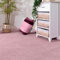 Steffensmeier Teppichboden Ibiza | Auslegware | Kinderzimmer,Wohnzimmer,Schlafzimmer und Jugendzimmer | Rosa, Größe: 400x1000 cm