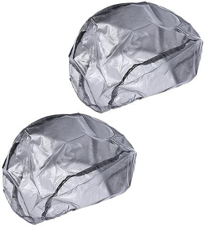 Toddmomy 2stücke Fahrradhelm Regenhaube Wasserdichter Helmüberzug Für Outdoor Leicht Und Winddichter Regenschutz Für Fahrradhelme Schwarz