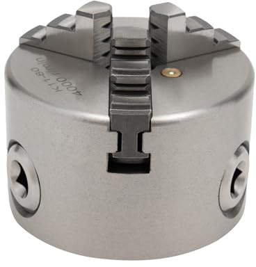 Tornio autocentrante Chuck Set,Argento,Ferro, Acciaio,Adatto per macchine utensili generali, Macchine utensili Cnc, Levigatrici e trapani, Centri di lavorazione,Rettifica E Foratura