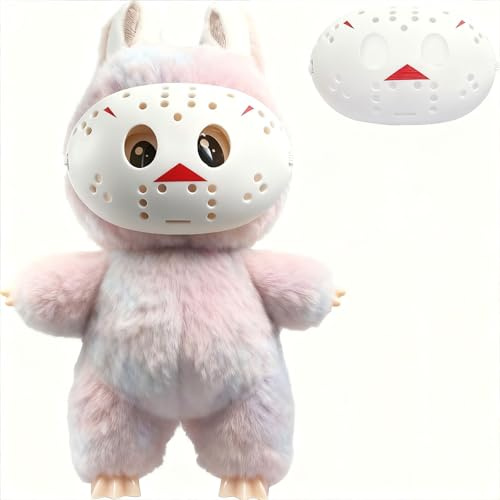 YCWSSB Puppenkleidung & Zubehör - Halloween Gruselmaske für 17cm Modepuppen, Süßes Puppen - Accessoire für Verkleidung & Party - Kostüme