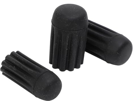 Walfront 3Pcs Silicone Finger Protectors for Sewing Embroidery, Flexible Thimble Guards, Reusable Hot Glue Gun Covers, for Crafts and Projects