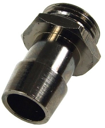 13mm (1/2) Schlauchanschluss G3/8 mit O-Ring (High-Flow) - black nickel
