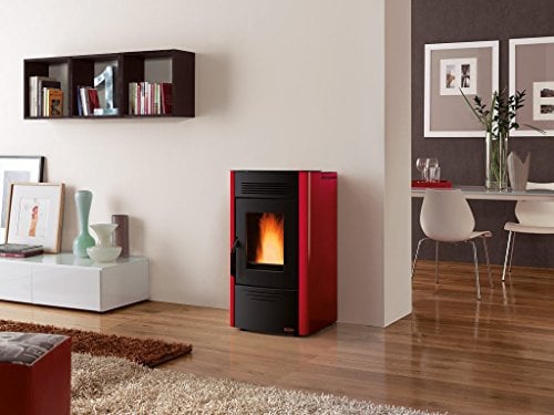 STUFA PELLET DORINA BORDEAUX EXTRAFLAME