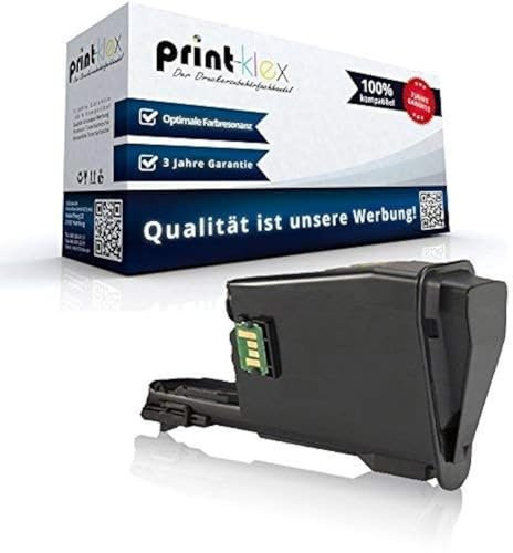 Print-Klex XXL Tonerkartusche kompatibel für Kyocera FS1041 FS1220MFP FS1320MFP FS-1041 FS-1220MFP FS-1320MFP FS-1220-MFP FS-1320-MFP 1T02M50NL0 TK-1115 TK1115 Black Schwarz