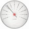 Arne Jacobsen Thermometer Ø12 cm Bankers Originaldesign Kreative Details, weiss, Weiß