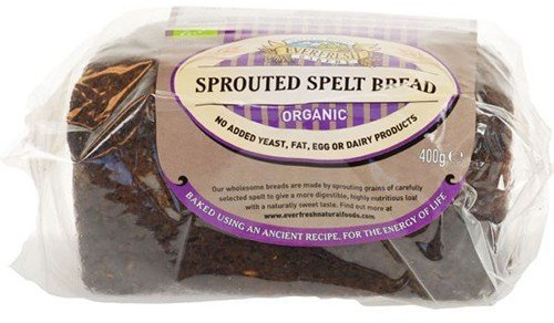 Everfresh Natural Foods Org Sprout Spelt Bread 400g X 5 (Pack of 5)