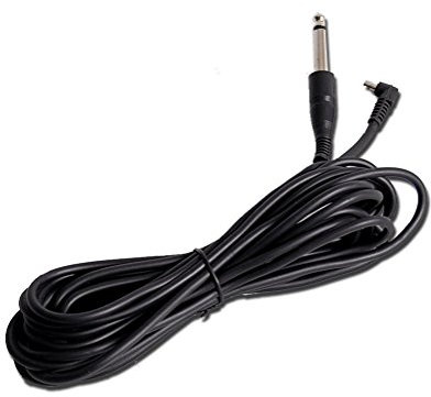 Fomito Blitz-Synchrokabel 5 m x 6,35 mm Mono Stecker für PC Studioblitz Kamerablitz