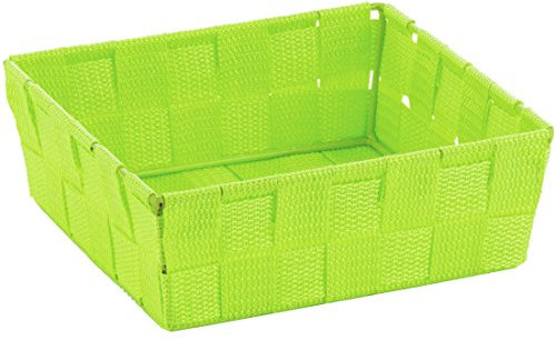 Kela Korb Alvaro 19x19x6cm aus Kunststoff in grün, Plastik, 19 x 19 x 6 cm