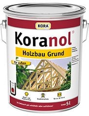5L Holzschutzmittel Koranol Holzbau Grund Iv. Schützt Holz vorbeugend vor holzzerstörenden Pilzen (Fäulnis), Insekten und Bläue.