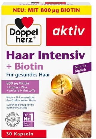 DOPPELHERZ Haar Intensiv+Biotin Kapseln