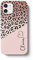 iCaseDesigner Personalised Animal Print Custom Name Phone Case Compatible with iPhone 13 Pro. 5. Leopard Print Pink Sparkle Fade