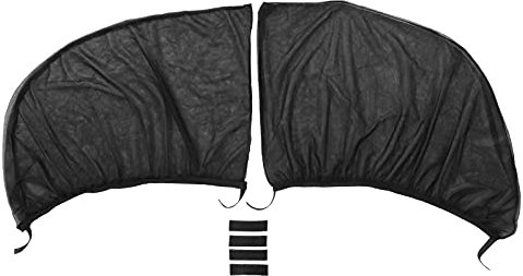 Tendalino per Finestrino, 2 Pezzi Zanzariera per Auto Tenda da Sole Protezione Anti-zanzara Zanzariera per Finestrino Laterale Posteriore(Macchina)