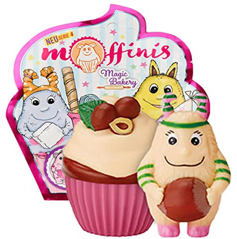 Generisch Blue Ocean Moffinis Figur Sammelfigur Serie 4 - Magic Bakery - Moffini Muffin Monster - Figur Hazel
