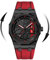 Mihawk Felgenuhr Herren Motorsport Armbanduhr im 3D Felgendesign aus Edelstahl Custom Designer Uhr mit Mineralglas - Quarzuhr (M-G55)