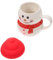 UPKOCH 1 Satz Schneemann-becher Kinder Weihnachtsbecher Geburtstagsgeschenke Tasse Mit Heißer Schokolade Für Kinder Weihnachtskaffeetassen Morgen Tassen Keramik Container Flüssig