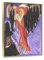 Gold Frame-Classic Oil Paintings Reproduction of -Famous Painting Print On Canvas-Red Cocotte Poster-Abstract Canvas Wall Art Pictures for Living Room50x70cm(20x28in)