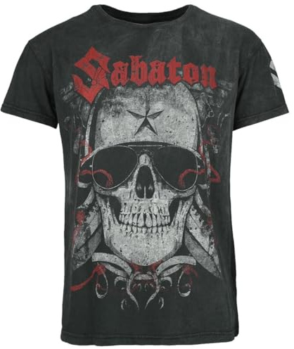 Sabaton Unknown Soldier Männer T-Shirt schwarz 3XL 100% Baumwolle Band-Merch, Bands