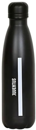 Juventus Borraccie in acciaio inox 304 interno ed esterno freddo 24 ore caldo 12 ore capacità 460 ml con confezzione regalo inclusa