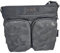 TUMI Kenosha 148980 Damen-Crossbody-Tasche mit verstellbarem Riemen, Camoflauge-Design mit Gunmetal Hardware, Schwarz, Schwarz, Medium