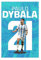 bacrhjlb Paulo Dybala Poster auf Leinwand, Schlafzimmer, Dekoration, Landschaft, Büro, Raumdekoration, Geschenk, 30 x 45 cm