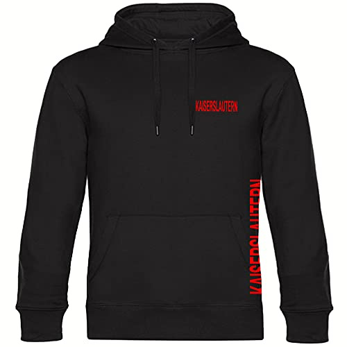 multifanshop Kapuzen Sweatshirt - Kaiserslautern - Brust & Seite