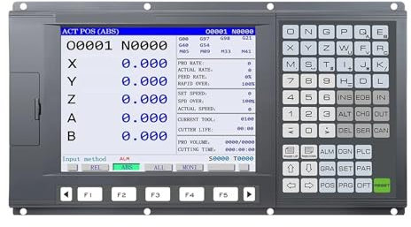 AMEHRU CNC-Fräsmaschinensteuerung 3 4 5 6 7 8 9 Achsen Fräsen CNC-Kit mit SPS(9 axis)