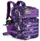 Lovelinks21 Taktischer Assault-Rucksack, 45 l, 3 Tage Assault Pack mit Molle wasserdichter Rucksack für taktische Rucksäcke, Star Pony, Large, Rucksack
