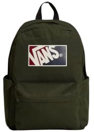 Vans Old Skool GROM Unisex Kinder Rucksack, grün, Einheitsgröße