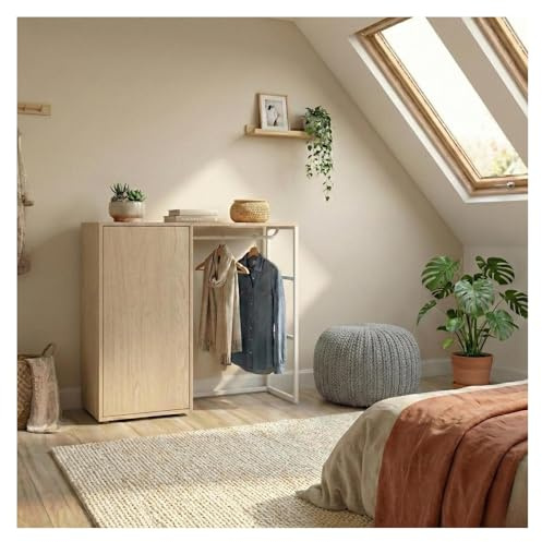 MOB-IN Kleiderständer Kadra unter Dachboden Kleiderschrank und Kiste 100 x 85 cm