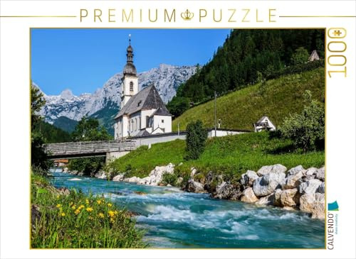 Puzzle · Ramsau - Alpen | 1000 Teile · Lege-Größe 64 × 48 cm · CALVENDO Puzzle
