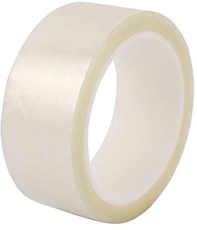 sourcing map 40mm Einseitig Stark Selbstklebend Mylar Band 50M Länge Flamme Zurückhaltend Klar de