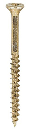 TIMCO Velocity Premium Multi-Use Countersunk Gold Woodscrews - 4.0 x 50 - Box of 200