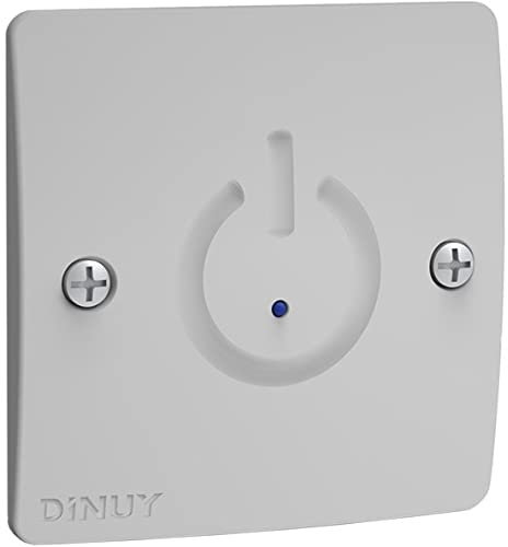 Dinuy pulsatemp - Pulsador pulsatemp superficie tactil 3 hilos blanco