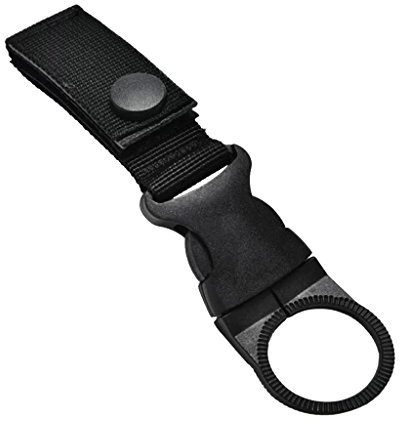 Sharplace Webbing Buckle Rucksack Gürtel Flaschenträger Schlüsselanhänger Trinkflasche Wasserflasche Halter Flaschenhalter, Schwarz