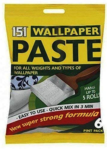 2 x Wall Paper Roll Wallpaper Paste Super Strong Stick