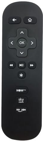 Replacement NOW TV Remote Control for all NOW TV BOX remote-No Setup Needed - (not for now tv stick)