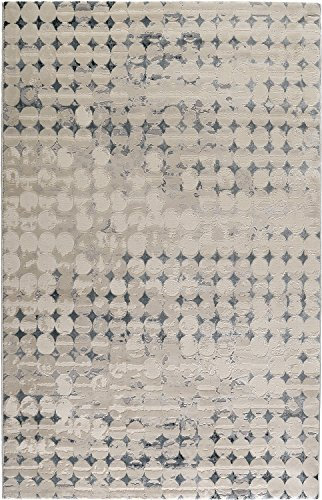 Esprit Home, Kurzflor Teppich aus Polyester und Polypropylen, Velvet Spots (80 x 150 cm, beige, Petrol)