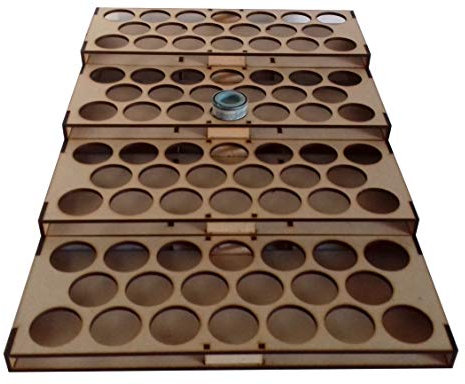 PAINT RACK DESIGNED FOR 80 x 14ml HUMBROL PAINT POTS!