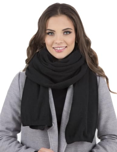 VIVISENCE Damen Winter Schal Aus Modischer Gemütlich Wärmendem Garn Mit Dekorativer Bindung Für Kalte Wintertage Frauen Elegante Und Sportliche Outfits Winter Herbst Modell 7101