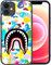Schutzhülle kompatibel mit iPhone 11 Hülle, Fashion Trend Design Soft TPU Bumper Full Covered Silikon Cover für Damen und Herren (Bape-Shark Yellow)