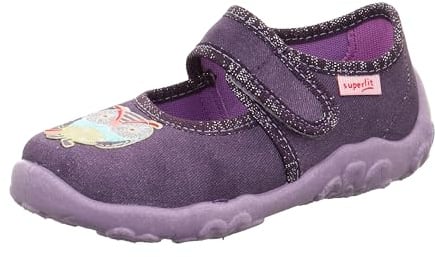 Superfit Mädchen Bonny Hausschuh, Lila, 35 EU