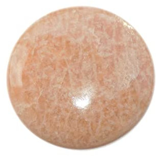 Orange Amazonit Cabochon Natürlicher Amazonit Edelstein, Runde Form 25 Karat 26x26x5mm, SC-2792, 26x26x5mm, Edelstein, amazonit