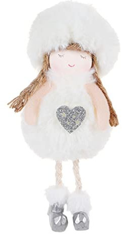 Frdun Weihnachtsengel Puppe zum Aufhängen Anhänger Basteln Ornament für Kinder Familien