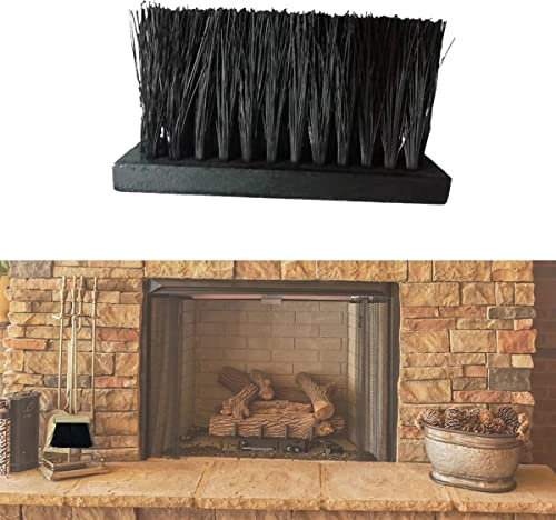 Brosses de cheminée, balai de rechange pour serviteur de cheminée, recharge de tête de brosse de rechange allongée, manche en bois, forme ronde, tête de brosse pour cheminée, cuisinière, brosse de