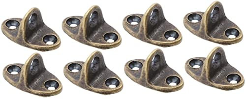 8 Pezzi Gancio Vento Base Gancio Lampadario Ganci in Ottone per Appendere Ganci per Appendere Ghirlanda Gancio Finestra Piedistallo Gancio Base per Finestra Supporto per Finestra Gancio Base Gancio