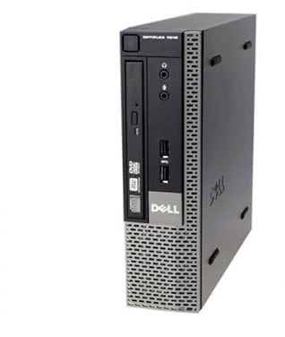 PC Dell Optiplex 7010 USFF Intel I7-3770 RAM 16Go HDD 500Go W10 WiFi (Reconditionné)