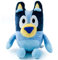 Zaloife Kuscheltier Hunde Blau, Plüschtier Weiches 28 cm, Stofftier Cartoon, Plüsch Kissen Puppe Spielzeug Geschenk für Fans Kinder