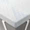 BedStory Gel Topper 140x200cm 10cm Höhe Matratzentopper aus Gel Memory Foam，H3&H4 Gel Schaum Bambus Topper mit atmungsaktivem Bezug für Wohnwagen Schlafsofa Boxspringbett
