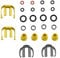Karcher Trigger Gun Fastener Seal Ring for High Pressure Washer Replacement Parts Set for K Series K2 K3 K4 K5 K7 Nozzles Trigger Gun Water Pipe Fasteners Set of 24