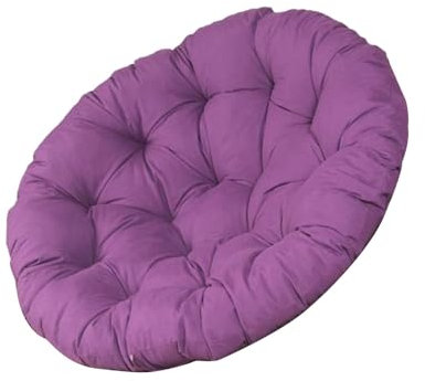 kowaku Komfortables Sitzkissen, Ovales Stuhlkissen, für Drinnen Und Draußen, Ergonomisch Geformt, lila